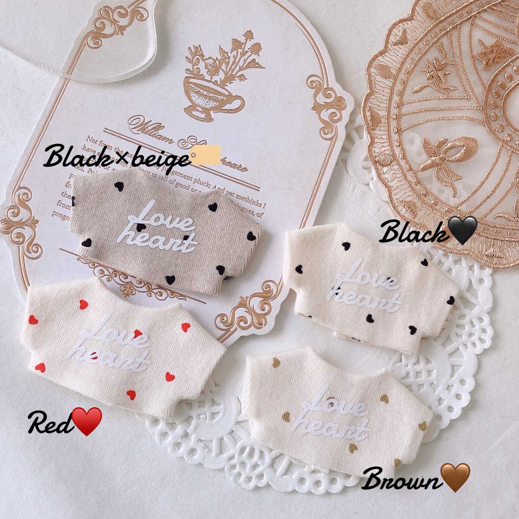 ハート♡プリントシャツ