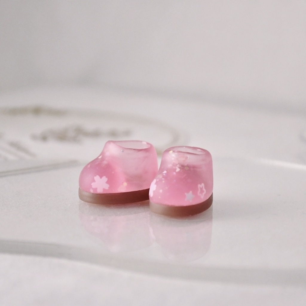 桜の春色シャカシャカポシェット&お靴🌸