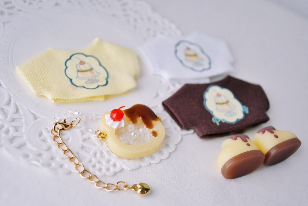 レトロプリンちゃんTシャツ🍮