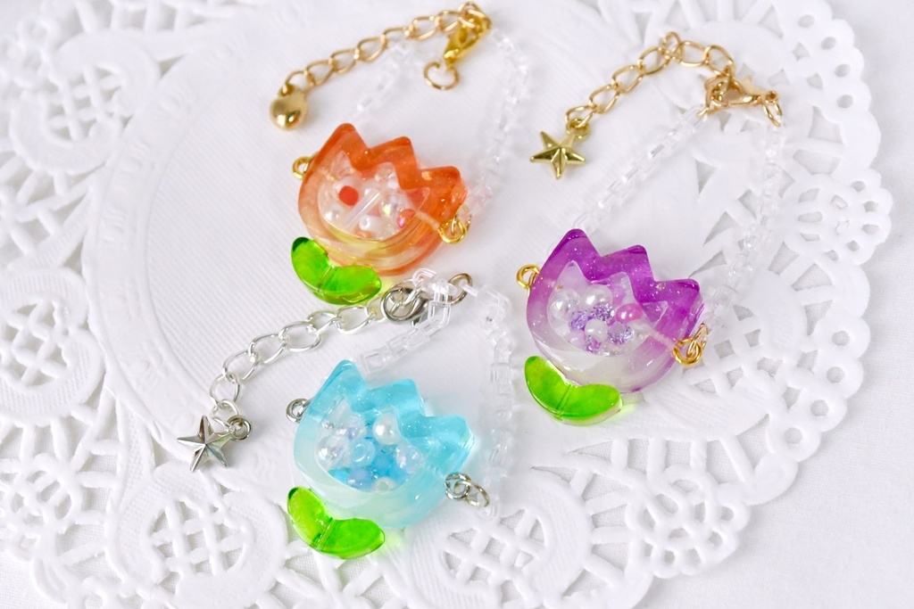 チューリップしゃかしゃかポシェット🌷