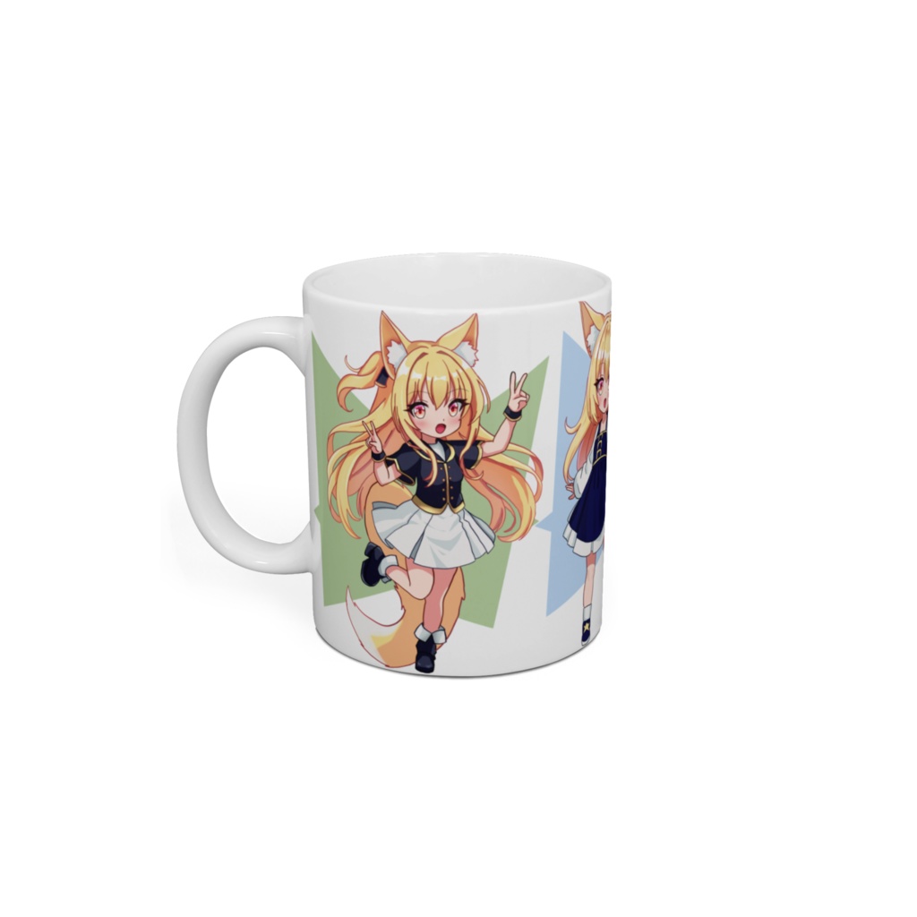 狐ちゃんマグカップ