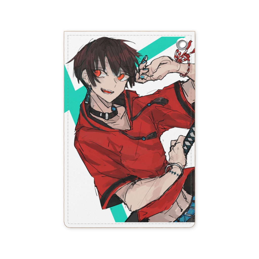 パスケース(紅)