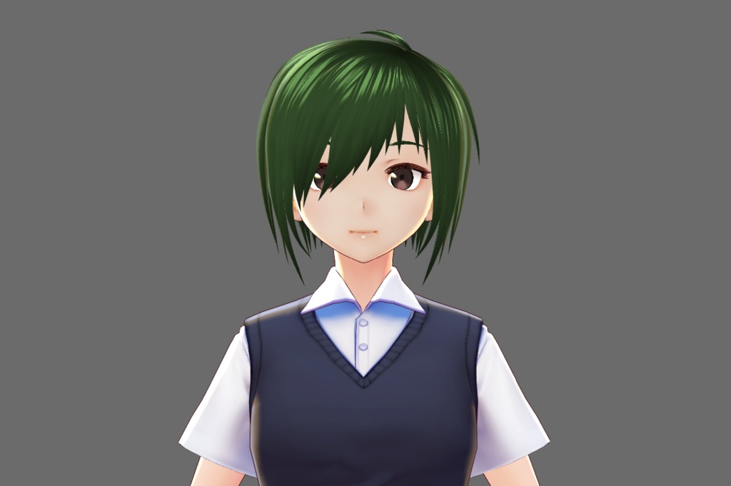 Long Wavy Hair (VRoid Hair Preset)