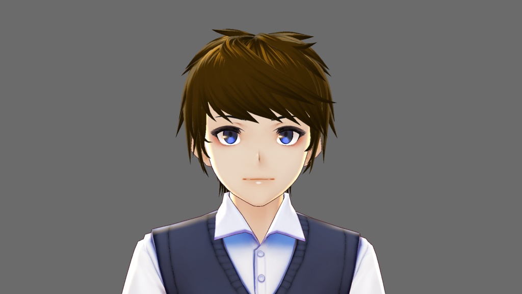 Short Wavy Hair (VRoid Hair Preset)