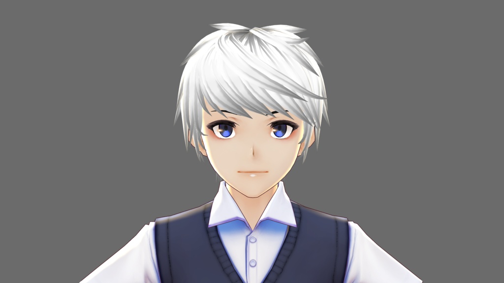 Short Wavy Hair (VRoid Hair Preset)