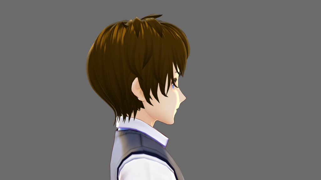 Short Wavy Hair (VRoid Hair Preset)