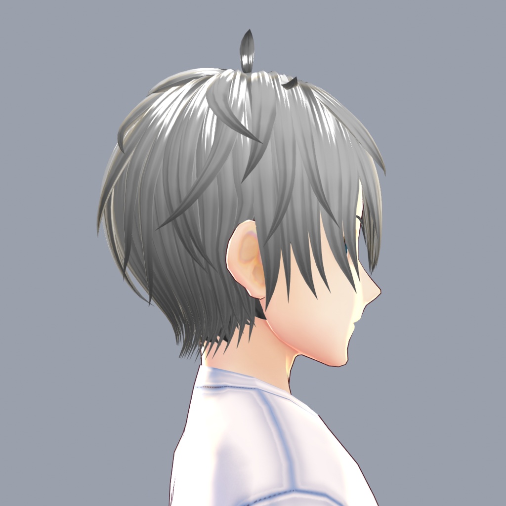 Short Messy Hair (VRoid Hair Preset)