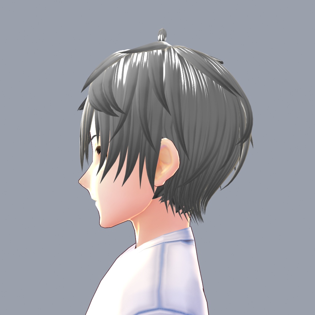 Short Messy Hair (VRoid Hair Preset)