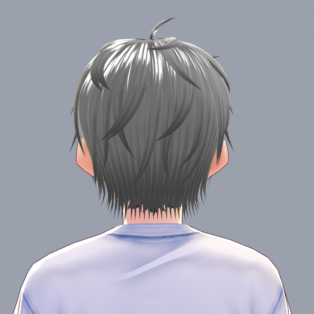 Short Messy Hair (VRoid Hair Preset)
