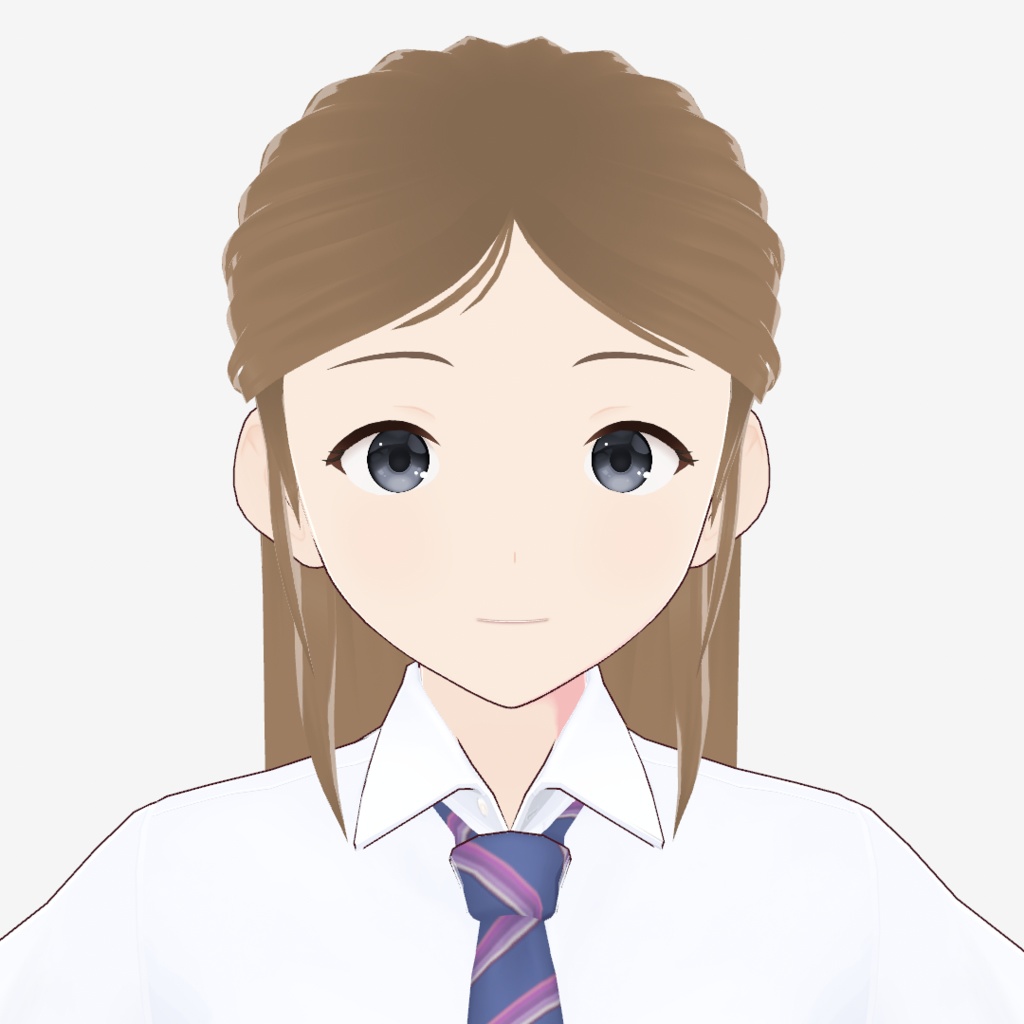 Long Elegant Hair (VRoid Hair Preset)