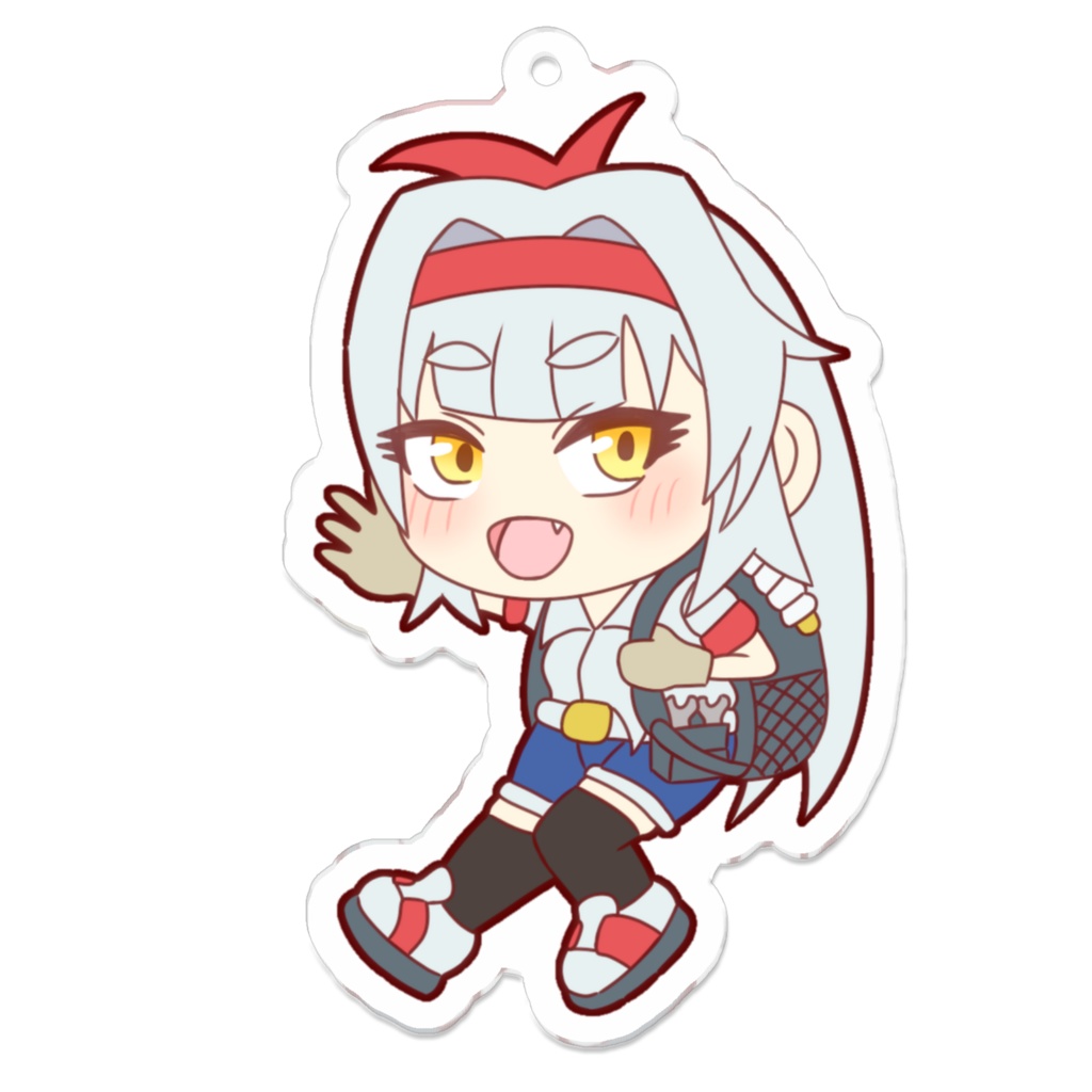 送電塔ちゃんアクリルキーホルダー