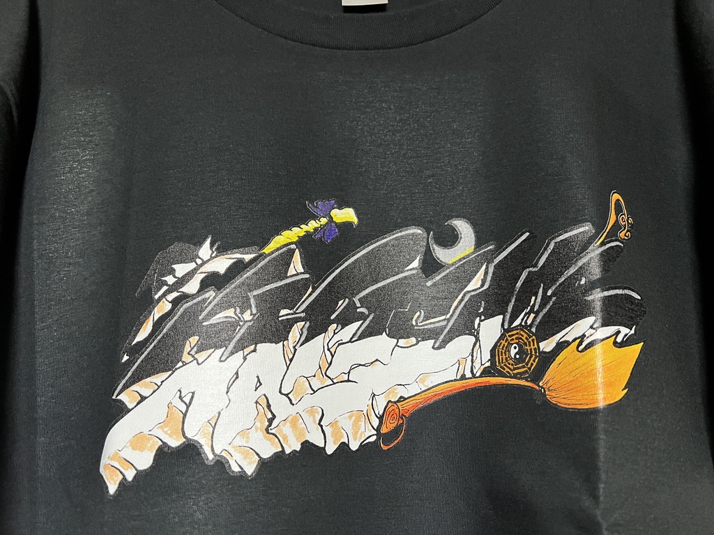 霧雨魔理沙 グラフィティデザインTシャツ