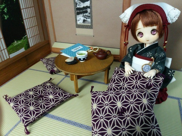 座布団・麻の葉【4種類】