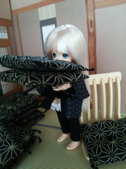 座布団・麻の葉【4種類】