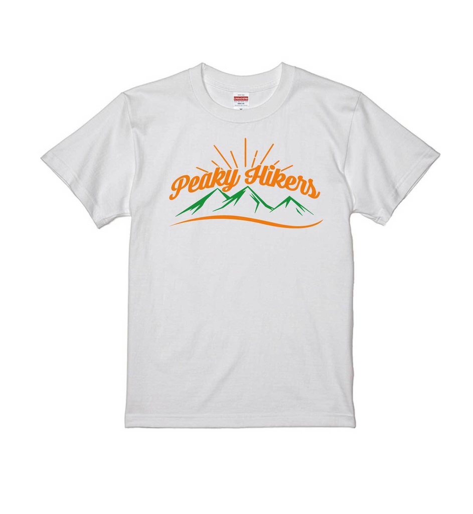 PeakyHikersTシャツ