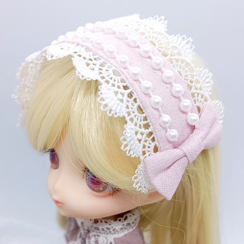 ドール用ヘッドドレス【harmonia bloom(6〜7インチ)用】
