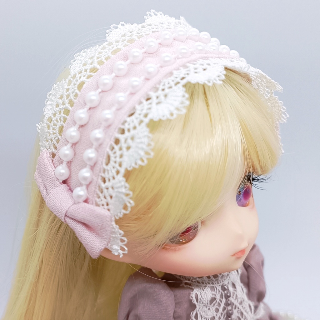 ドール用ヘッドドレス【harmonia bloom(6〜7インチ)用】