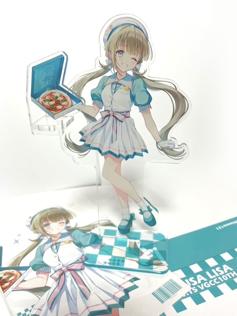 【VGGC 10th】英リサ ピザ屋アクリルスタンド(非公式)