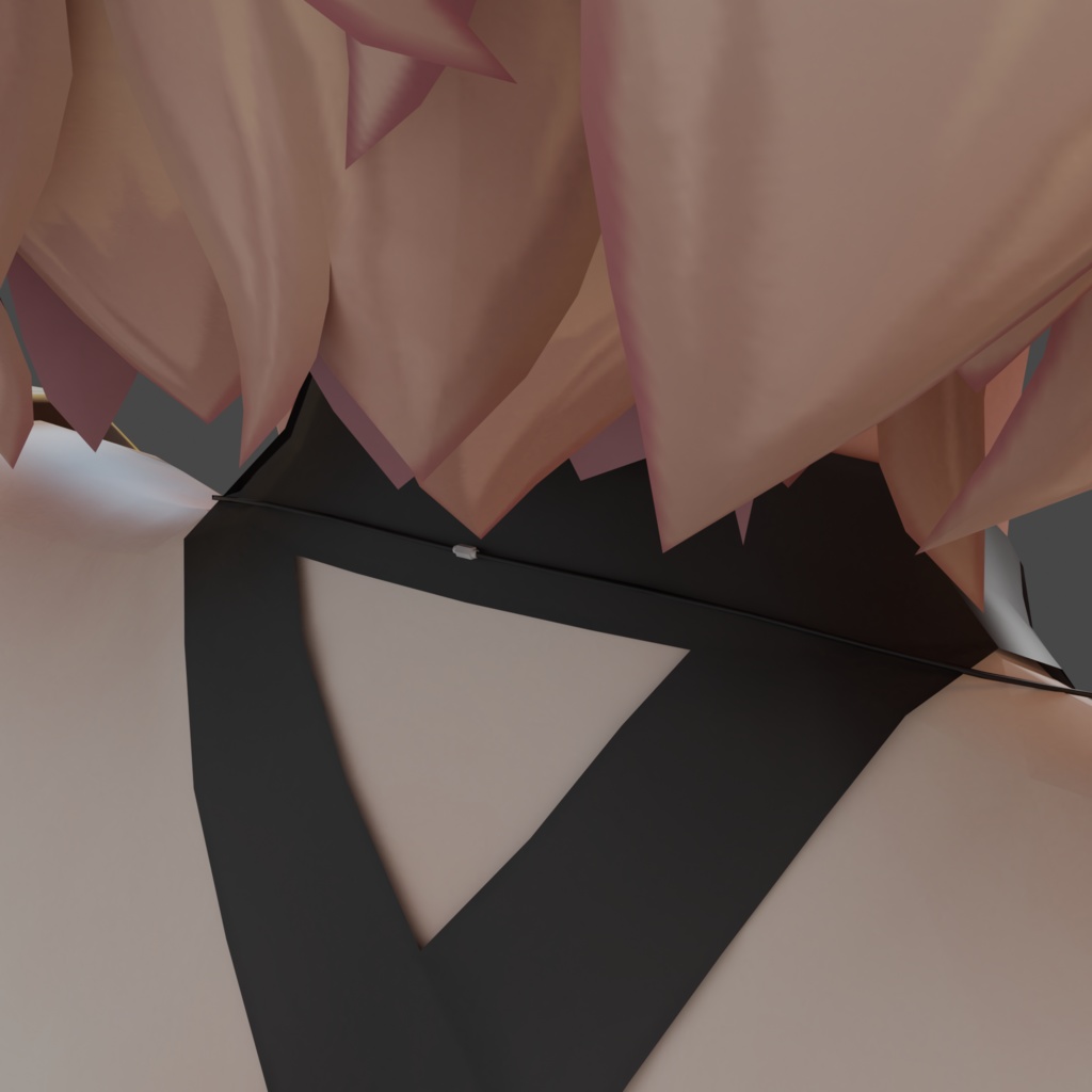 メリノちゃん用クロスペンダント