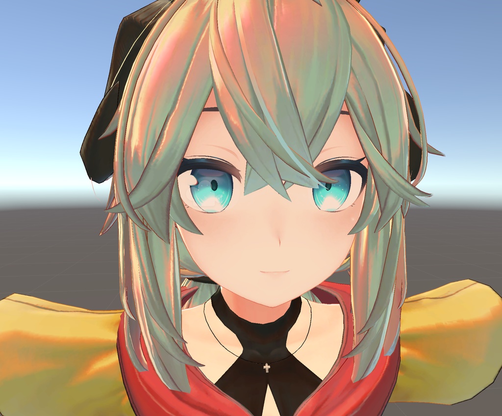 メリノちゃん用クロスペンダント