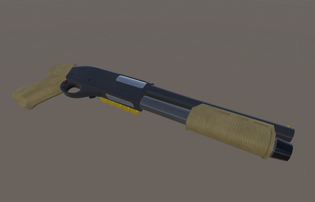 M870Sショットガン【VRChat想定】