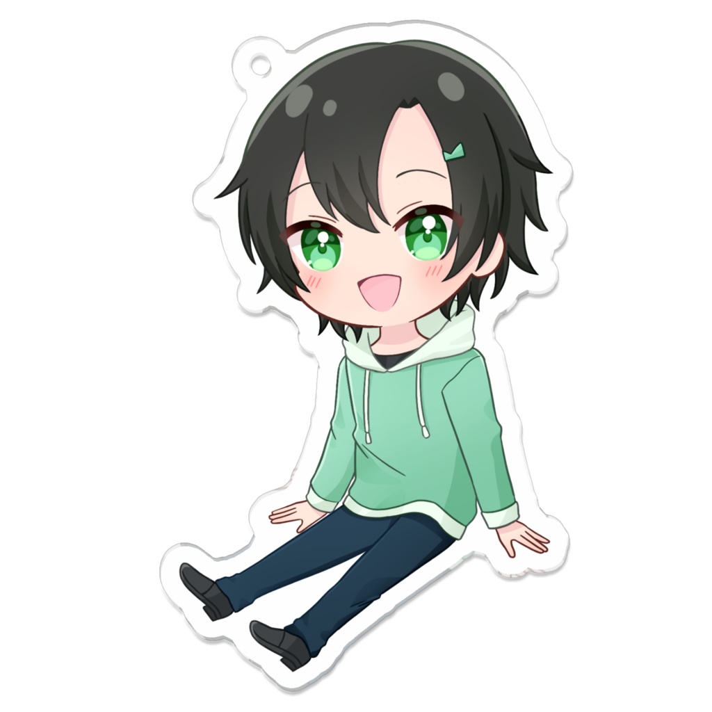 山辺えーるミニキャラ！アクリルキーホルダー