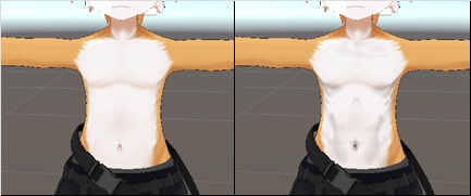 【エンシカ (Enshika)専用】筋肉ボディ追加テクスチャ