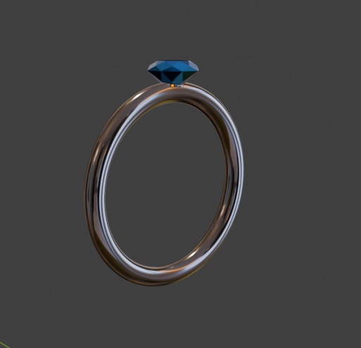 デカ宝石指輪【頑張ろう06】