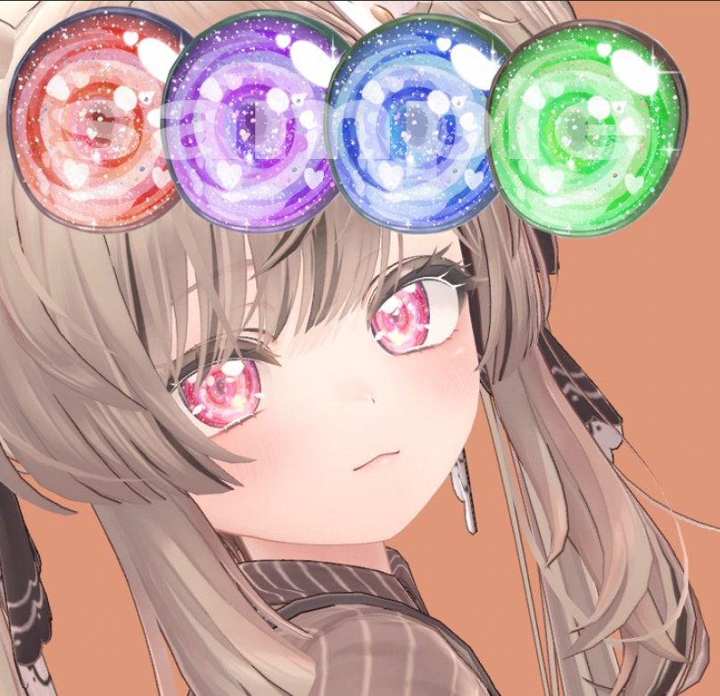 【マヌカ用】キランキランアイテクスチャセット【頑張ろう11】