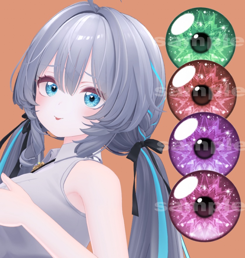 【Ramune用】キランキランアイテクスチャセット【頑張ろう12】