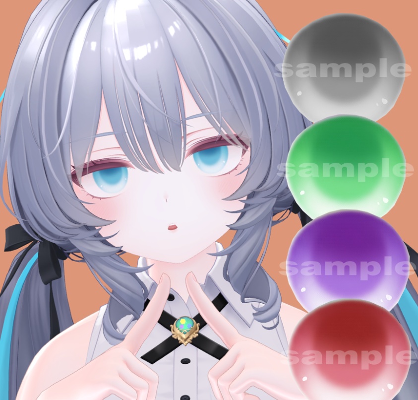 【Ramune用】シンプルアイテクスチャセット【頑張ろう13】