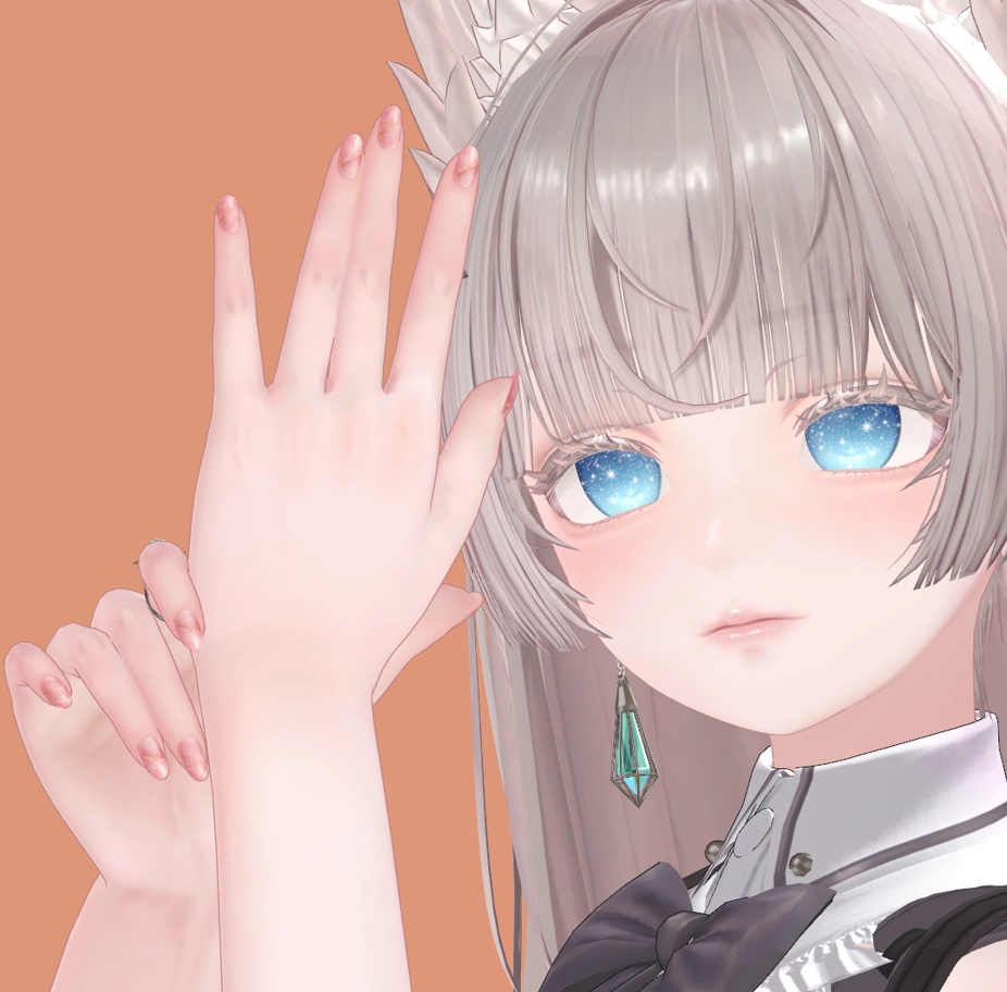 【LUMINA用】ピンク上品nail【頑張ろう25】