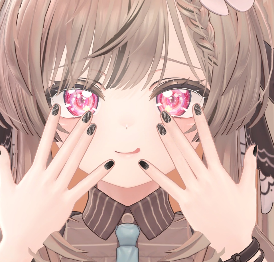 【5人対応】black nail【頑張ろう26】