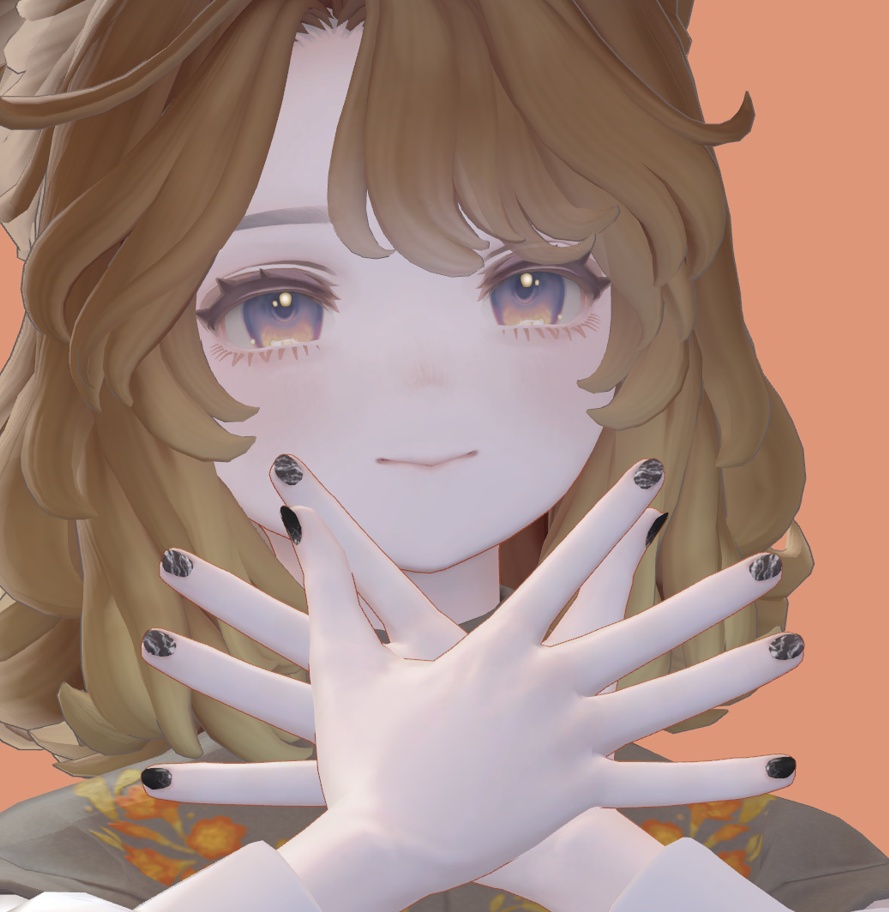 【5人対応】black nail【頑張ろう26】