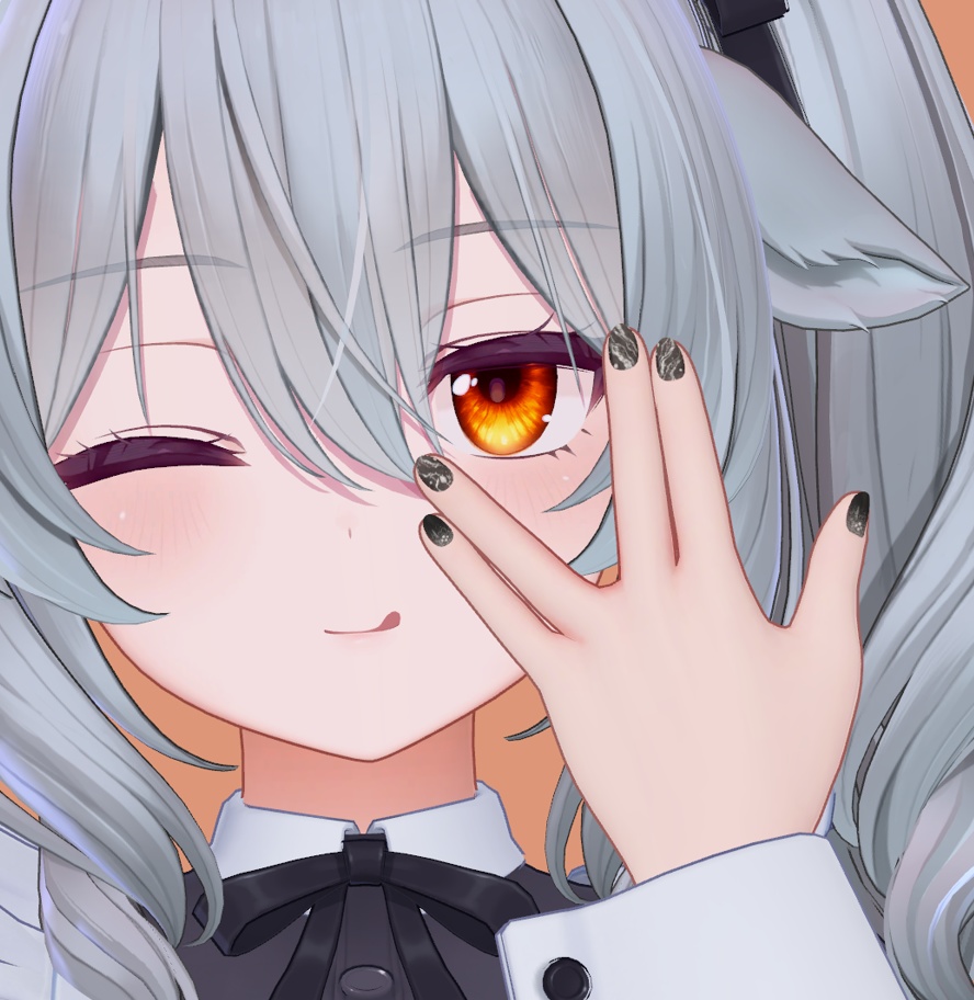 【5人対応】black nail【頑張ろう26】