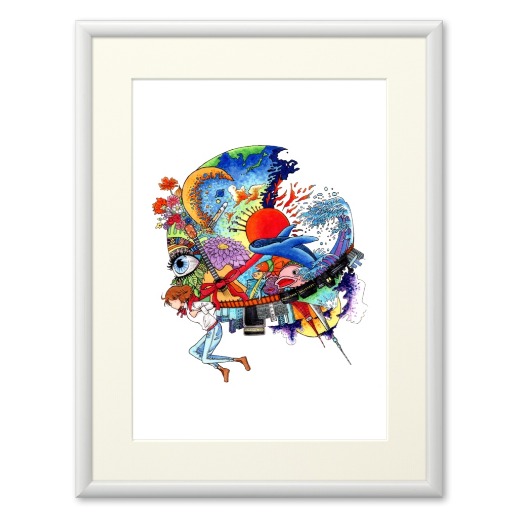 複製画「四半世紀」