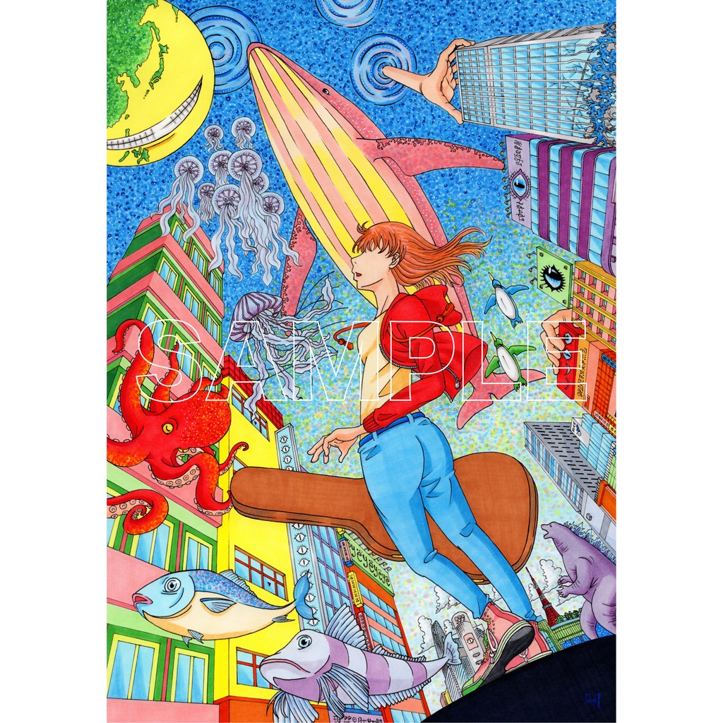 イラストデータ「Journey」
