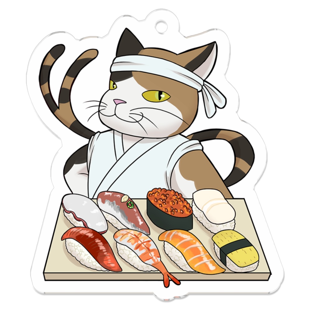 江戸前寿司と猫又
