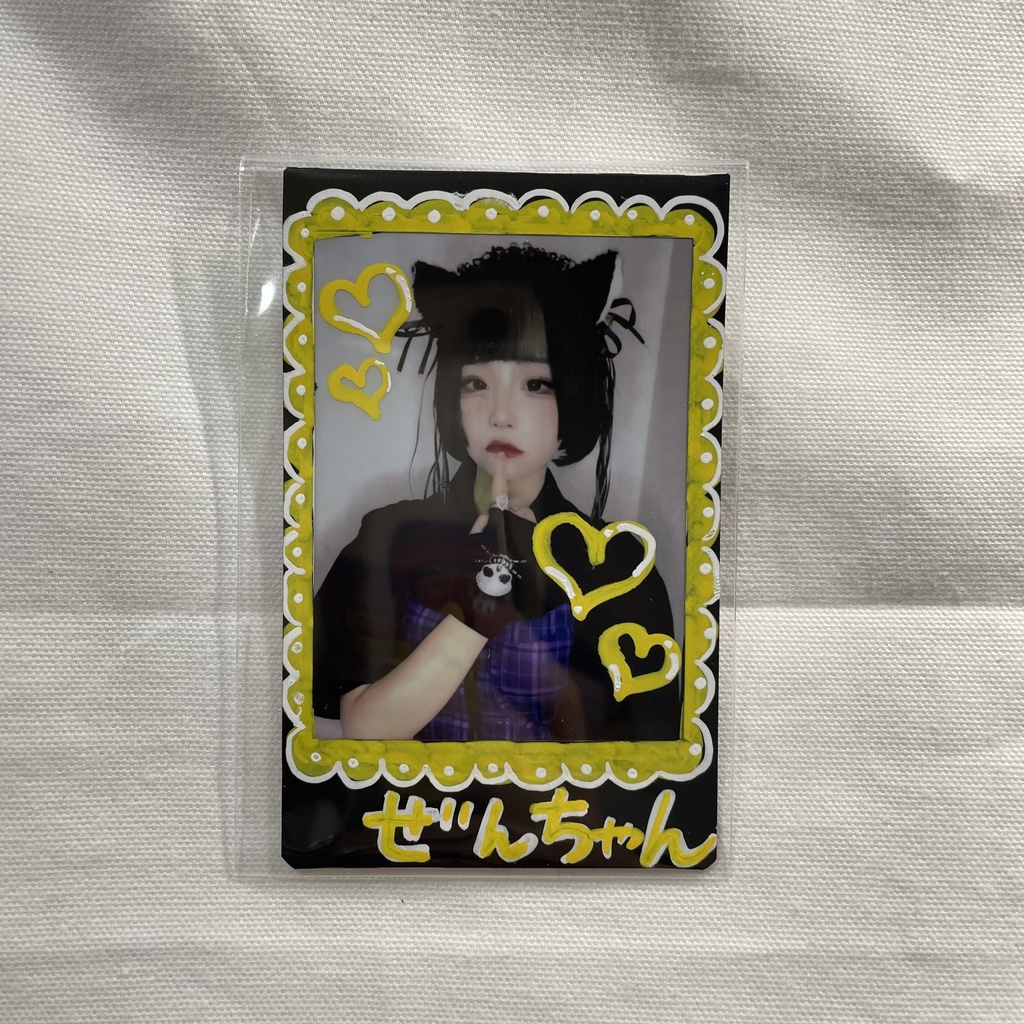 ぜんちゃんの落書きチェキ