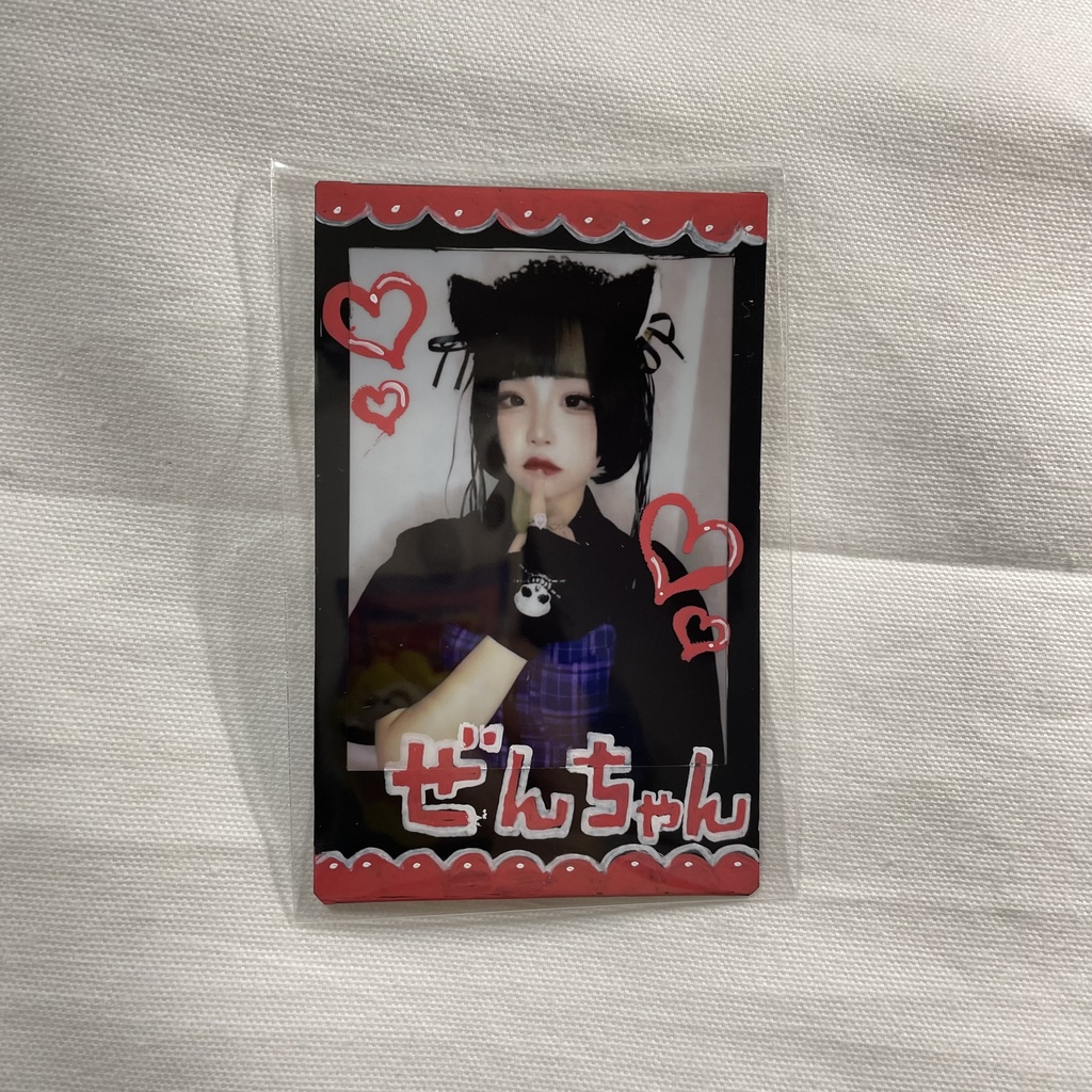 ぜんちゃんの落書きチェキ