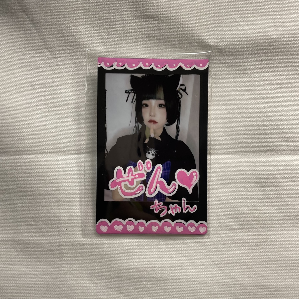 ぜんちゃんの落書きチェキ