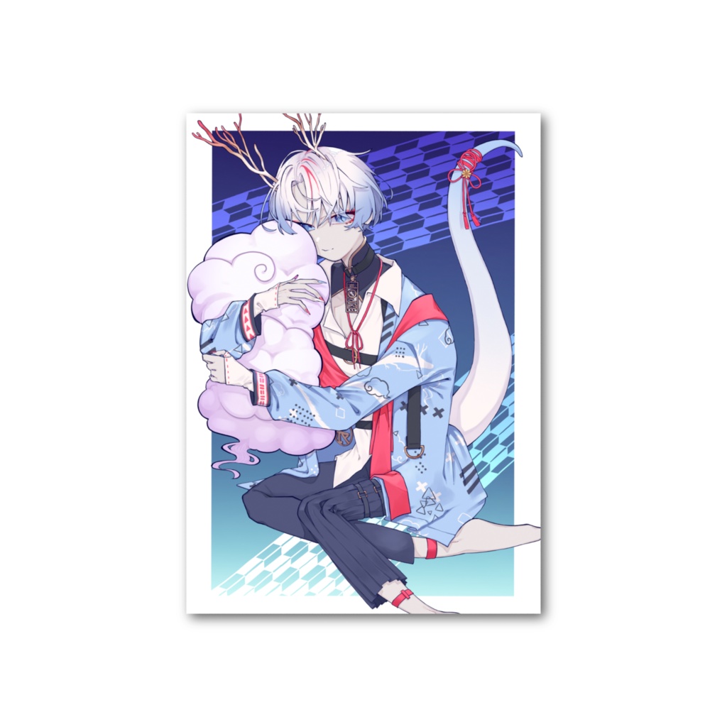 2024年辰年　フォト風カード