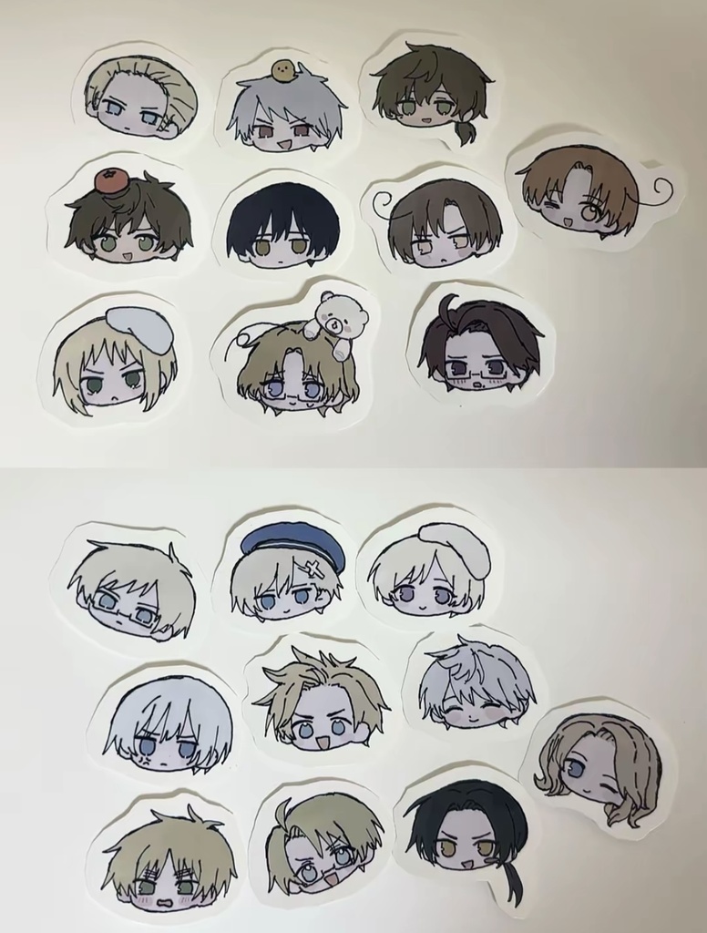 ヘタリア フレークシール 