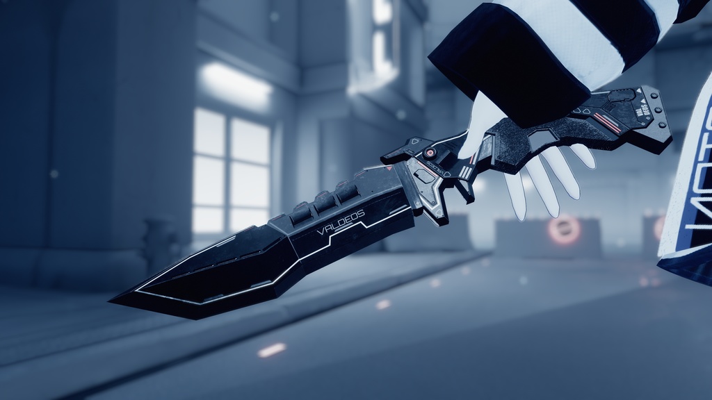【3Dモデル】軽量強襲特化型ナイフ VALDEOS バルディオス