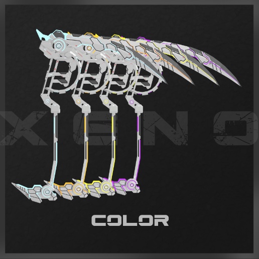 【3Dモデル】対軍戦術鎌D‐FORTRESS XE=NO ゼノ