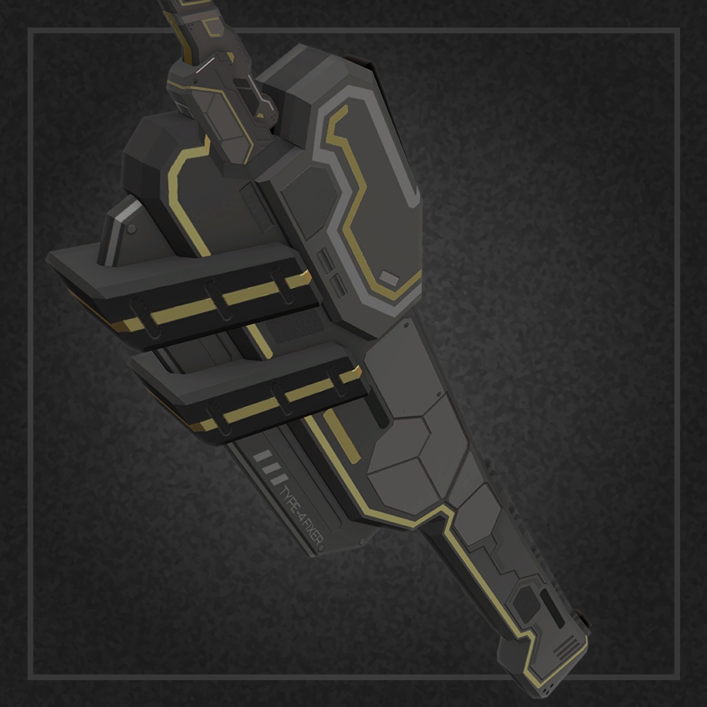 【3Dモデル】TYPE=4 FIXERフィクサー