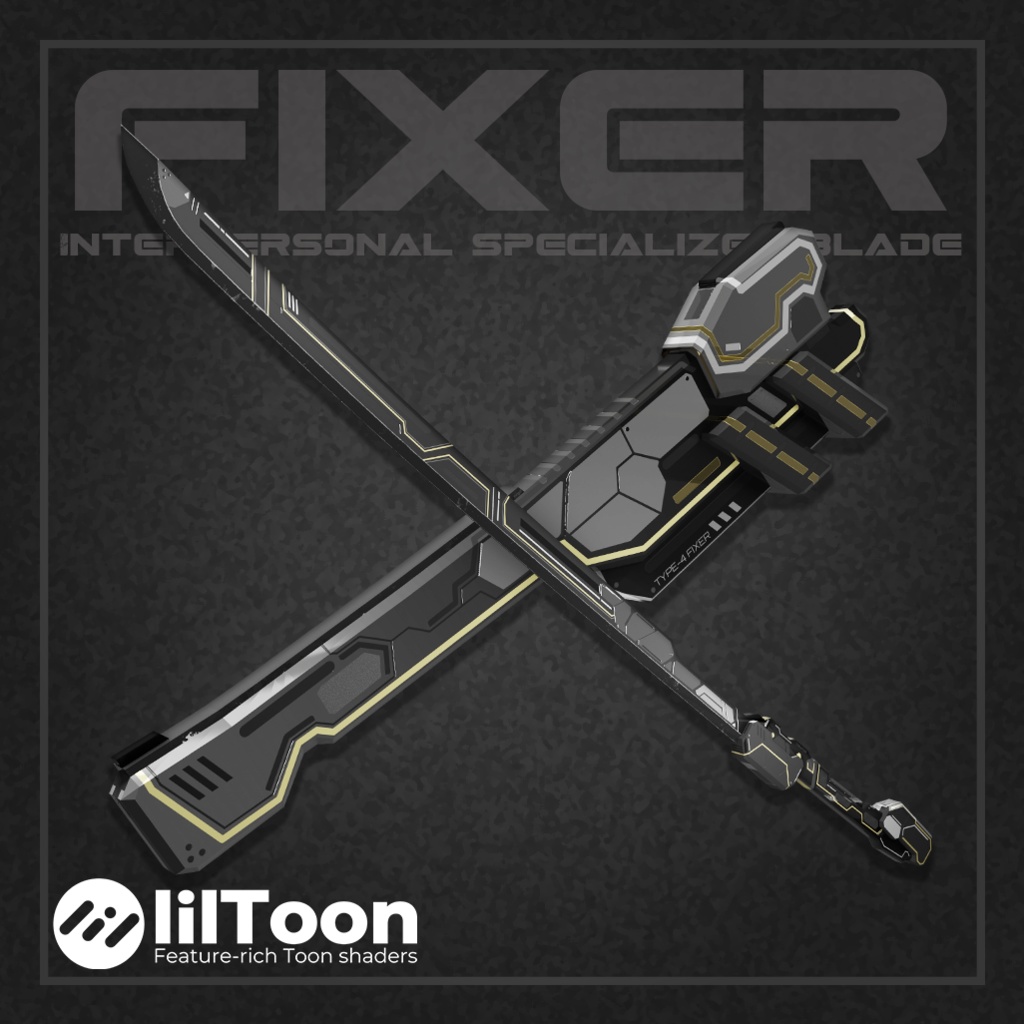 【3Dモデル】TYPE=4 FIXERフィクサー
