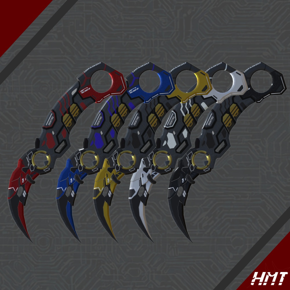 【VRC想定武器二種セット】DISRUPTOME&DESTRO