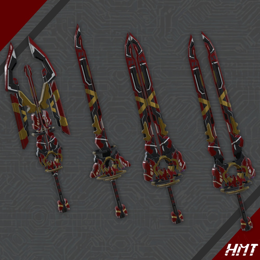 【VRC想定武器二種セット】DISRUPTOME&DESTRO