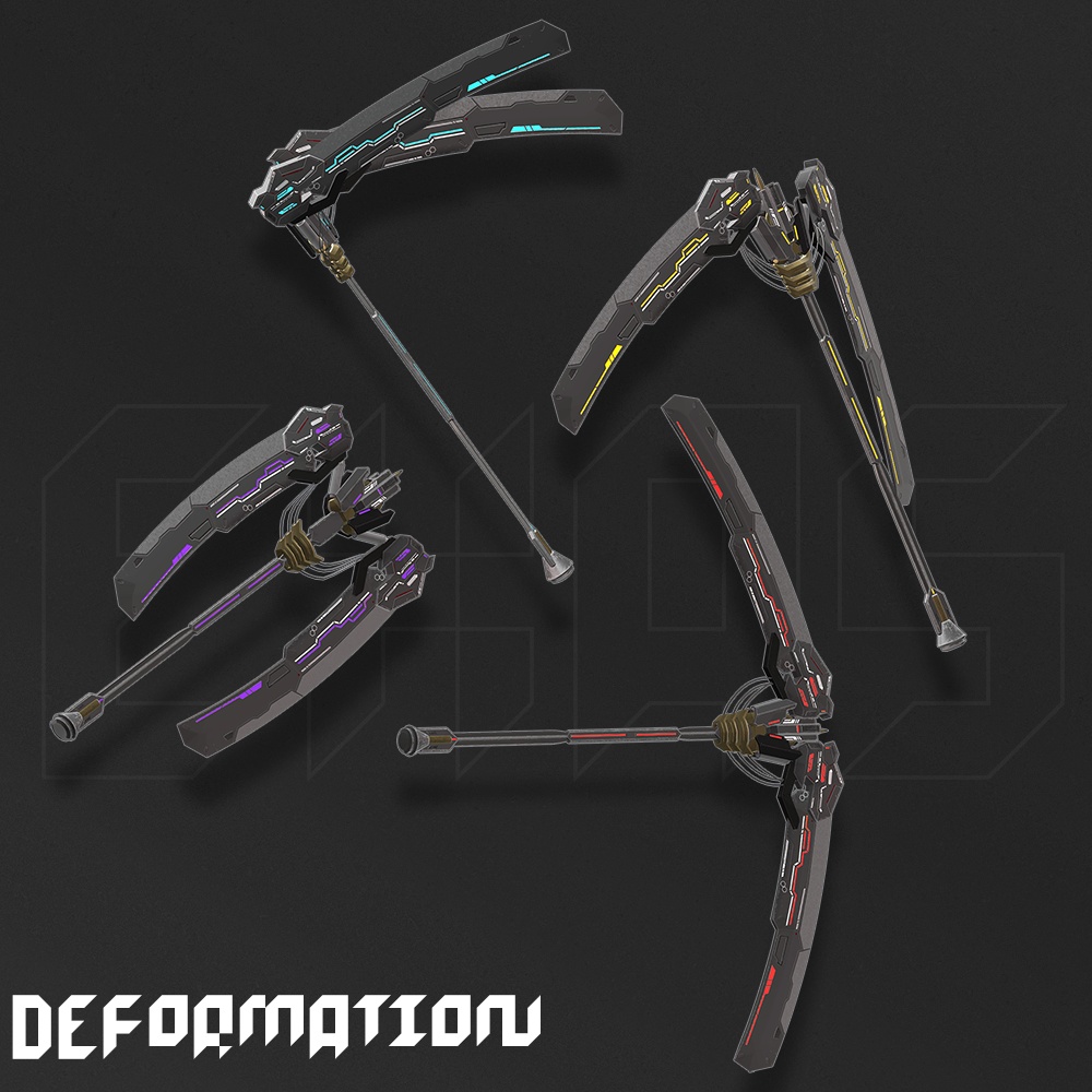 【3Dモデル】対物戦術鎌EXAS